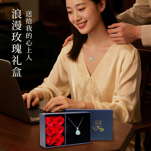 Heart Ginseng Jade Guaranteed Price 11.11 S925 Silver Inlaid Jade Pendant Women's Big Belly Buddha Jade Pendant Birthday Gift