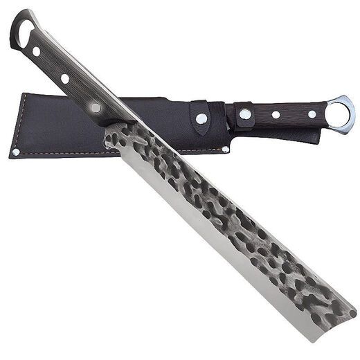 FANCYCHIC sharp dual-purpose hatchet outdoor survival camping survival forged kitchen kitchen knife wood bone knife tree 60 and above