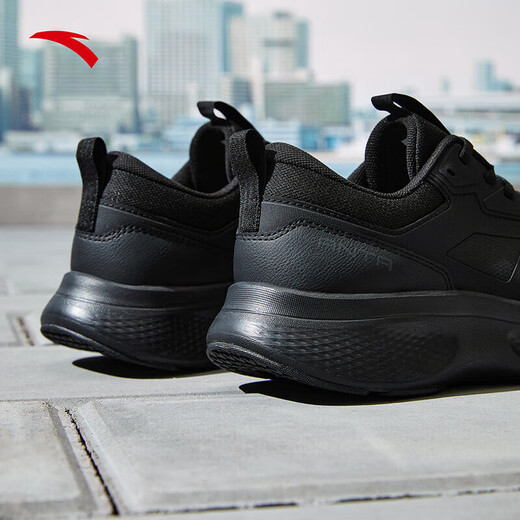 ANTA (ANTA) Shenxing lite丨Men's Commuting Sports Shoes Spring and Summer New Wear-Resistant Jogging Shoes Comprehensive Training Shoes Leather Black-7 40 (Male 7)