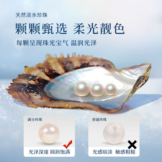 China Gold (CHINA GOLD) Freshwater Pearl Bracelet Women's Young Style Broken Silver Fashion Light Luxury Bracelet Valentine's Day Gift for Girlfriend and Wife S925 Silver Broken Silver Pearl Bracelet