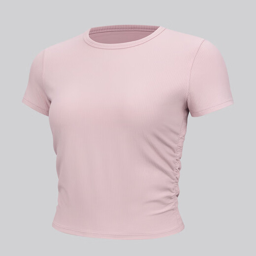 Lululemon丨All It Takes Women's Sports T-Shirt *Ribbed Nulu LW3GV0S Hazy Pink S/6