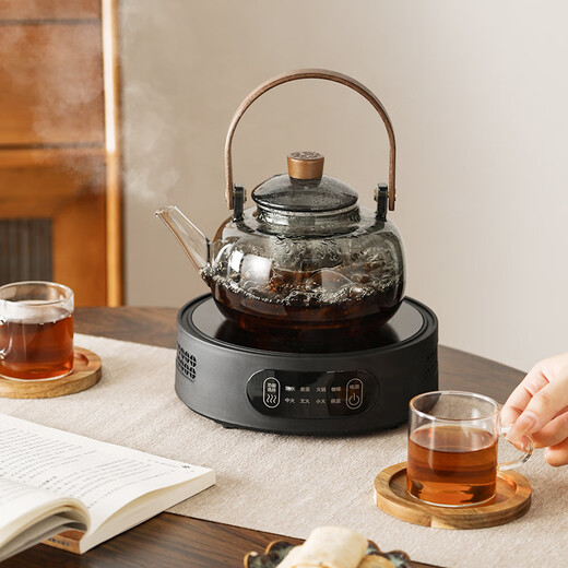 Jiwu Forest Furnace Tea Kettle Electric Ceramic Stove Heating Kettle Tea Maker Health Kettle Steaming All-in-One Kung Fu Tea Set