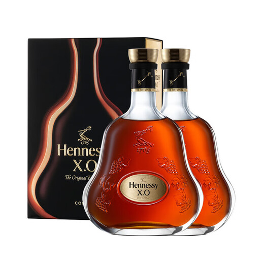 轩尼诗vsop轩尼诗xo法国干邑白兰地700ml 1000ml海外版欧版港版 轩尼诗xo 1000mL 1瓶 礼盒装