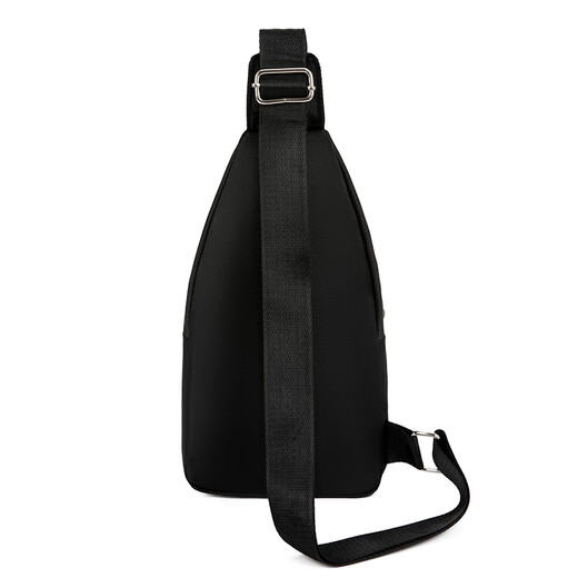 NEUE CHEST BAG MENSER SAGE ONEHOLDER CROSSBODY Tasche Casual Crossbody Tasche Oxford Stoff Brust Cross Bag Trendy Herrenbeutel 9905 großer Teller Schwarz