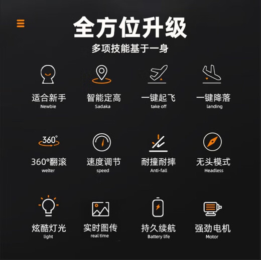 【京东快递】E88无人机2025新款高清专业航拍自带显示屏幕航拍四轴飞行器高清航拍遥控飞机 便携式折叠无人机-智能版8000 顶配【液晶带屏遥控器】双摄光流悬停【畅飞三电】