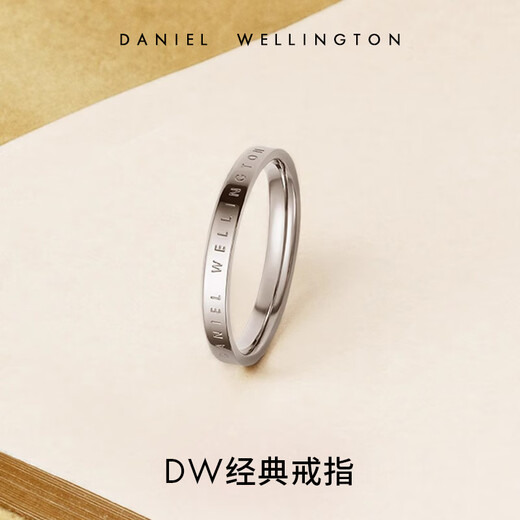 Daniel Wellington (DanielWellington) dw ring for women, classic series of rings for men and women, elegant silver No. 54, birthday gift for girlfriend