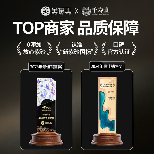 Qianshoutang teacher Zha Guochang Yixing original ore purple sand set purple sand pot tea set Kung Fu tea set Qiankun Yiqi purple sand set