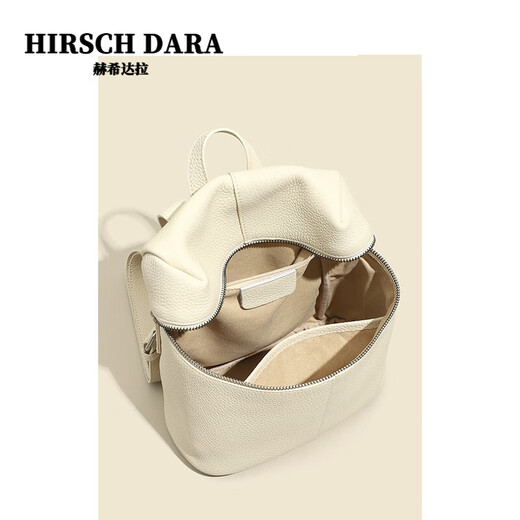 HIRSCH DARA bolso ligero de lujo con un solo hombro para las axilas, maletín portátil de nueva moda para mujer, bolso simple de piel de vaca de gran capacidad, color rosa