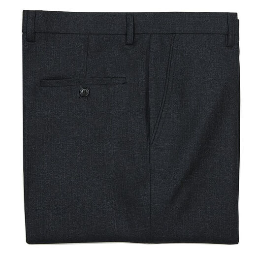 
JEEP SPIRIT trousers for men's spring and autumn free iron straight suit pants for autumn and winter loose drooping business middle-aged men's trousers black and gray LD9905 33 (2 feet 6 waist circumference)