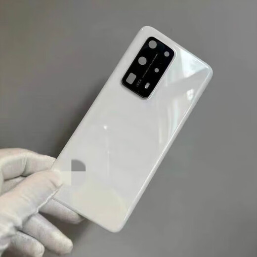 Suitable for Huawei p40pro+ original back cover Huawei p40pro+ original mobile phone glass battery rear screen shell black heat dissipation sticker + adhesive without frame