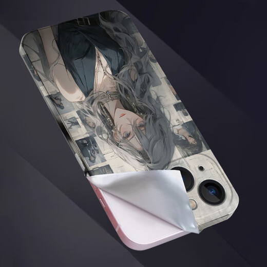 Xunwang Honor 80GT mobile phone film 80Pro painted back film 80Pro straight screen cartoon protective film anti-scratch sticker all-inclusive soft film no residual glue personalized customization cute Honor 80GT PM693 baby Jinx