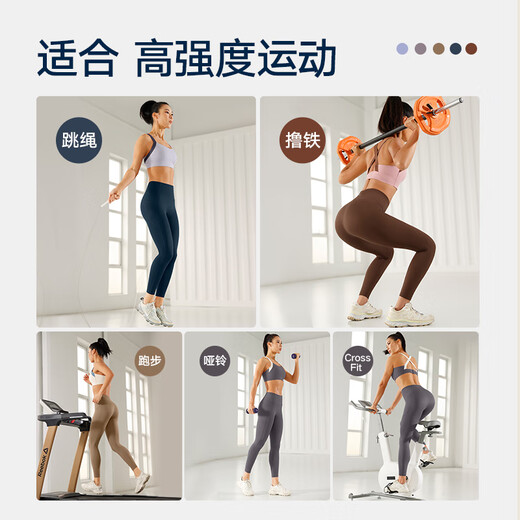 VFU Star Qing Hosen Yoga Hosen Frauen Butt Heben neun -kubische Sporthosen Yoga -Anzug Pilates Fitnesshose Anzug Spring- und Sommersteingrau - fester Pack - TK2694 S _ [vorgeschlagen 40-47 kg]