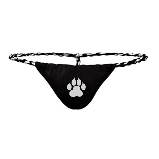 Bear convenience store original Japanese style bear claw underwear men's thong six-foot sexy crotch cloth strong bear fat bear white bear claw style XXL (220Jin Jin is equal to 0.5kg -280Jin Jin is equal to 0.5kg)