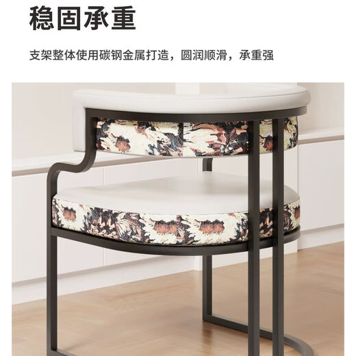 Yahanya nail art chair customer-specific makeup chair single back sofa chair bedroom dressing table stool