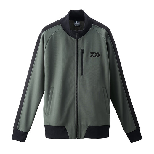 DAIWA's new DE-84009J multi-purpose cardigan men's sports coat fishing jacket top black red M