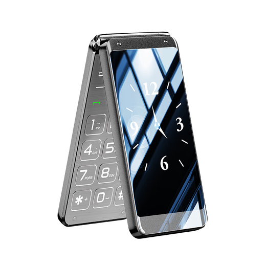 Newman (Newman) V50 flip phone for the elderly, 4G, full Netcom, 5000 mAh, ultra-long standby, 2.8-inch large screen, big characters, loud, big buttons, full Netcom, dual SIM card, dual standby, burgundy red