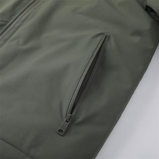 Mizuno outdoor cotton-padded jacket for men, hooded cotton-padded jacket, windproof and warm mountaineering cotton-padded jacket, black 3XL