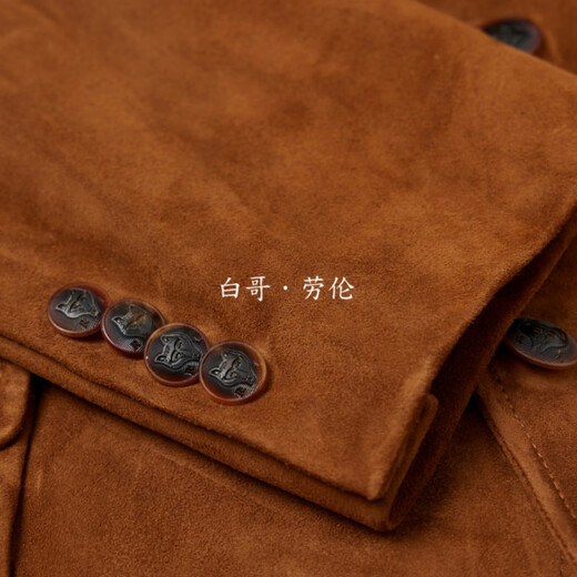 Polo Ralph Lauren老蓝标经典RL67翻毛羊皮衣西服男装Polo Ralph Lauren/拉夫劳伦 现货 D3 M (170)