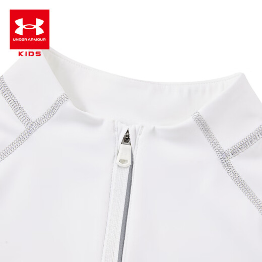 Under Armor children's long-sleeved T-shirt spring and autumn unisex running training casual sports stand-up collar long-sleeved T-shirt top 253303206