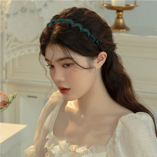 Xiangwan hairband with toothed wavy hairband for women with bangs and broken hair hairpins for women with high skull hairpins, hairbands, hair accessories gifts