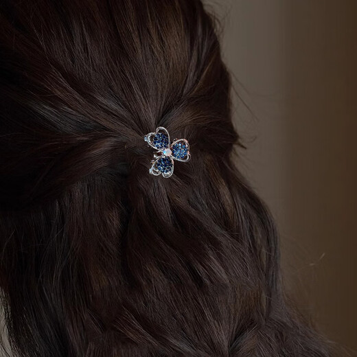Xiangwan hairpin hairpin rhinestone butterfly small hairpin female exquisite small clip head small grab clip side hairpin hair accessories