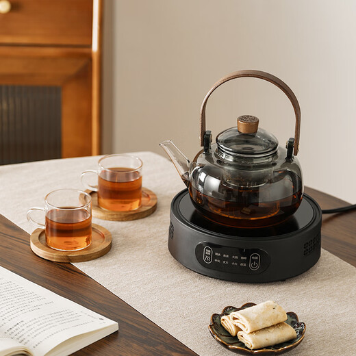 Jiwu Forest Furnace Tea Kettle Electric Ceramic Stove Heating Kettle Tea Maker Health Kettle Steaming All-in-One Kung Fu Tea Set