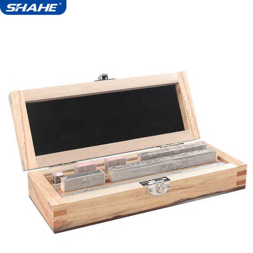 SCosy Shape Sanhe standard card micrometer calibration block gauge 6 blocks 12 blocks 20 blocks large 8 blocks calibration 0-300mm caliper gauge block (12 blocks 1 level) accuracy 0