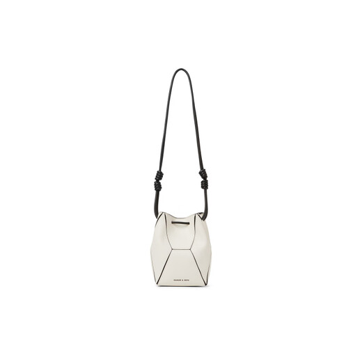 Calvin Kleinpu Rope Knot STRAP Géométrique Versatile Small Sac CK Sac Crossbody Sac Small Femme Multi-couleur Boîte cadeau brun foncé brun foncé
