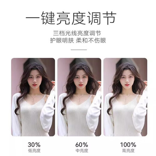 Fill light mobile phone clip, portable lighting, photo taking, beauty lamp, LED mini fill light, night light, selfie video anchor live broadcast, Internet celebrity beauty, small mini portable artifact, random color, three-speed adjustment, one pack