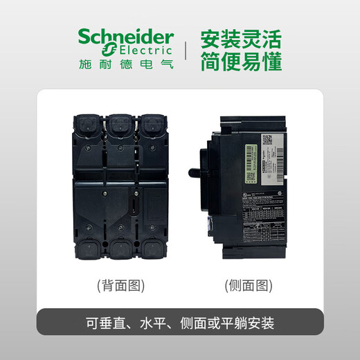 Original Schneider molded case circuit breaker NSX100N/F/H3PNSX160N 250N 400N 630TMDMIC NSX100_TMD_16A F_36KA_3P