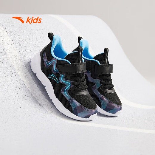 安踏儿童男小童跑鞋2025秋男童跑步鞋透气轻便运动鞋A12449970H