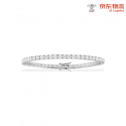 ApmMonaco micro-embellished silver-white bracelet bracelet for girls with a light and luxurious feel 520 Valentine's Day gift silver-white XS code