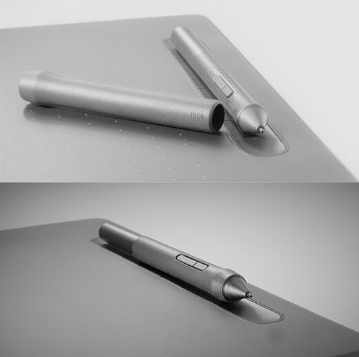 WACOM原装影拓数位板CTL4100 6100学习板472 672绘图板CTH490 690笔套 490/690紧握笔套黑色 0x0cm