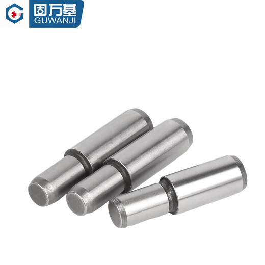 GUWANJIMSFW solid step positioning pin bearing steel cylindrical pin MSFWM internal thread type stepped shaft pin MSFW solid 5x4x15 (1 piece)