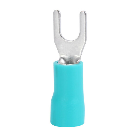 SV12532 Fork-shaped cold press terminal SV2324256 Pre-insulated sleeve Y-type U-type terminal 1000 SV1.25-3 (0.5-1.5 square/M3)10 Green
