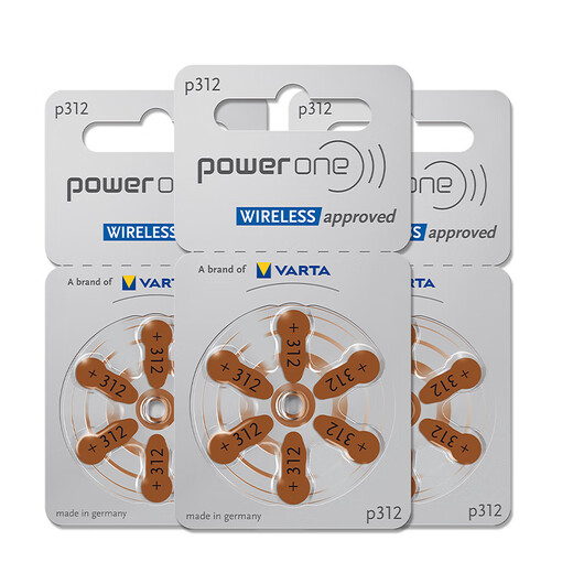 Reston powerone hearing aid special battery accessories a13 zinc air a10 button electronic a312 original a675 P13 1 plate 6 pieces