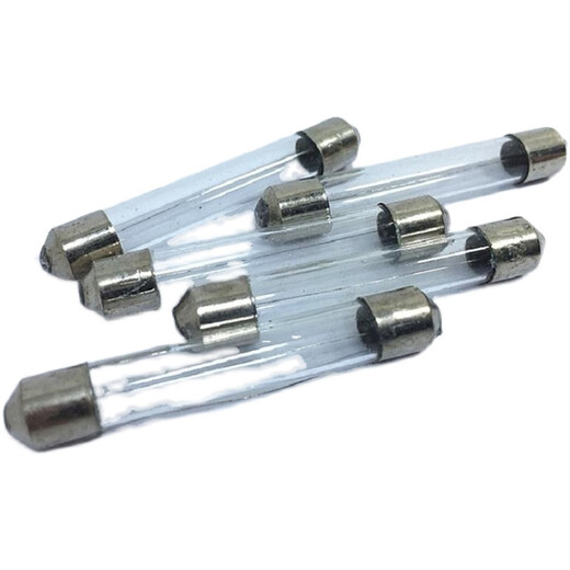 Speed regulator fuse 2A 5A 6A 8A 10A 20A 7X45 glass fuse 6*44 glass tube 3A_(100 pieces)