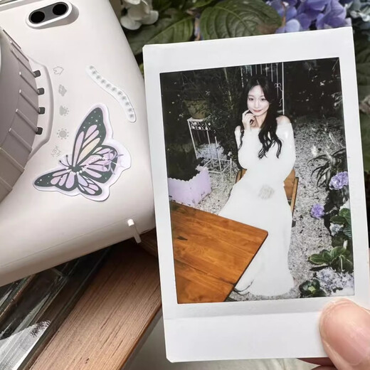 POPOTO instant camera, one-time imaging, MINI photo paper, instant school gift camera, commemorative ccd student camera, Morandi green, instant stand-alone model, no photo paper, no accessories