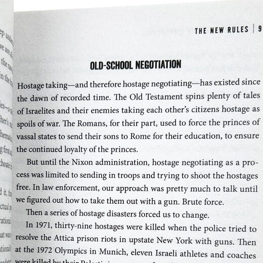 英文原版 强势谈判 Never Split the Difference 商务沟通