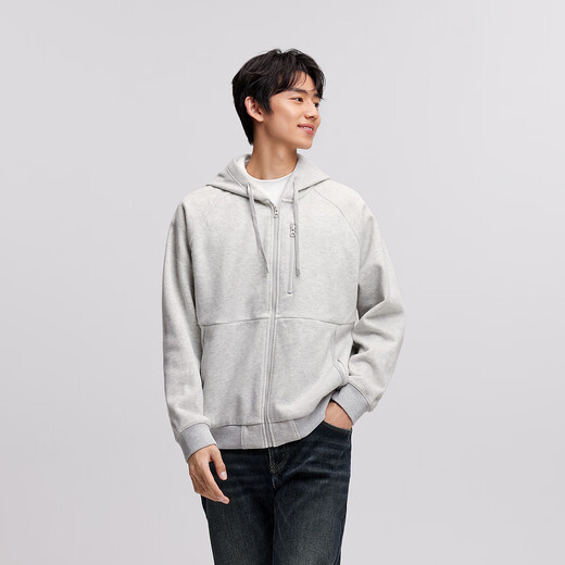 Semir jacket men's winter plus velvet heavy texture knitted cardigan coat couple solid color hooded 101724108203