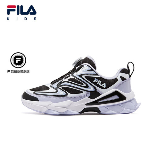 FILA children's running shoes 2025 winter men's and women's middle and large children's sports shoes time and space