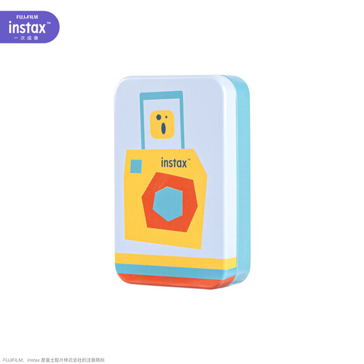 INSTAX Fuji One-Time Imaging Mini Photo Paper Storage Box Kaqu Blue