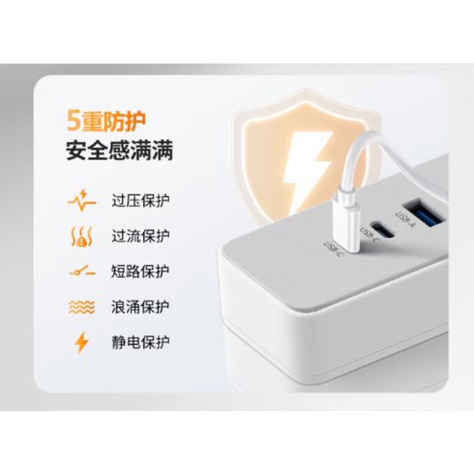 Bull power converter (multi-purpose socket) 10A 18 holes Z1031T 3 meters (unit only)