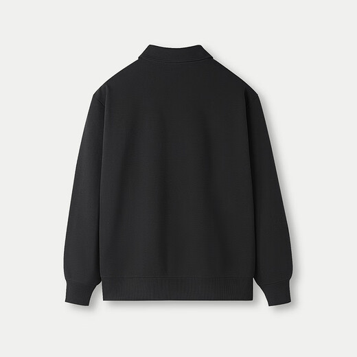 Heilan House (HLA) long-sleeved polo shirt for men 25 new Yixinzhiwei series bottoming shirt autumn black 9Y 3XL 190/104A recommended 182~196Jin Jin is equal to 0.5 kg