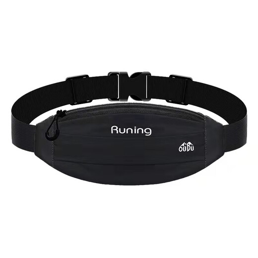 JCZS Sports Waist Bag Women's Running Mobile Phone Bag Men's Waterproof Summer Mobile Phone Artifact Fitness Invisible Thin Morning Running Belt Sports Handbag Black (Dual Use for Arm and Wrist)