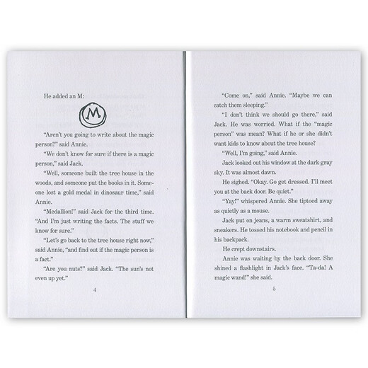 神奇树屋（套装1-4册） 进口原版 Magic Tree House 桥梁书 章节书 英文绘本 [平装] [6-15岁]