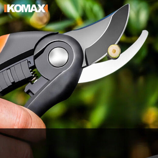 KOMAX pruning fruit tree pruning scissors gardening pruning branches garden labor-saving pruning household powerful shears non-rusty_quality super SK5 8-inch garden shears+
