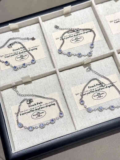 Kawamori s925 sterling silver natural tanzanite super flash bracelet crystal color treasure girl heart color gemstone purple series must see before selling, do not shoot