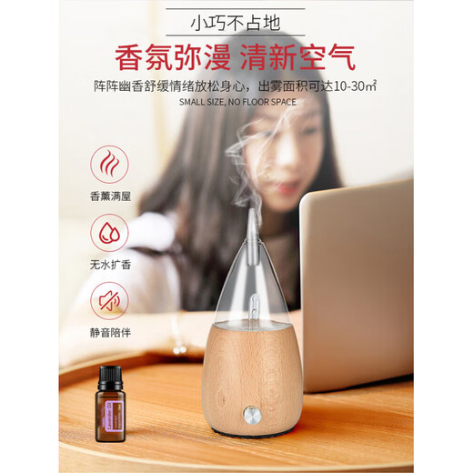 Shantou Lincun pure essential oil cold incense diffuser household negative ion atomized aromatherapy nasal static incense waterless aromatherapy machine pure essential oil cold incense instrument Christmas tree model