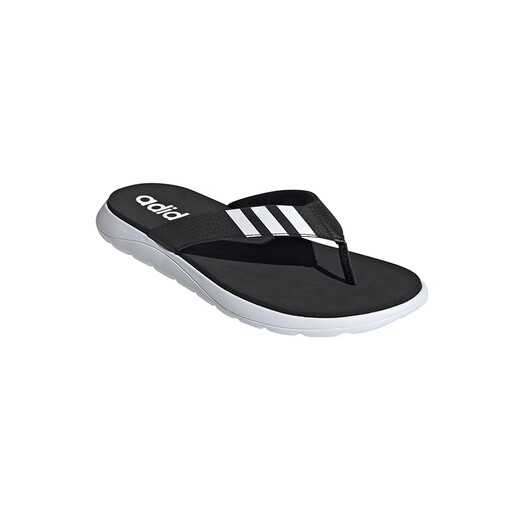 阿迪达斯（adidas）男鞋COMFORT FLIP FLOP运动鞋休闲鞋拖鞋EG2069 黑色  42 